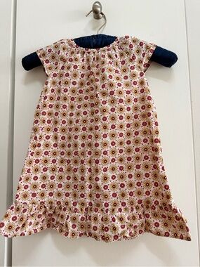 De Cavana Cotton Poplin Floral Dress